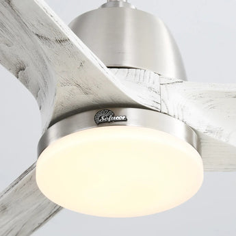 Nickel With Solid Wood Blades