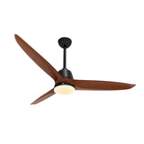 Black With Walnut Wood Blades