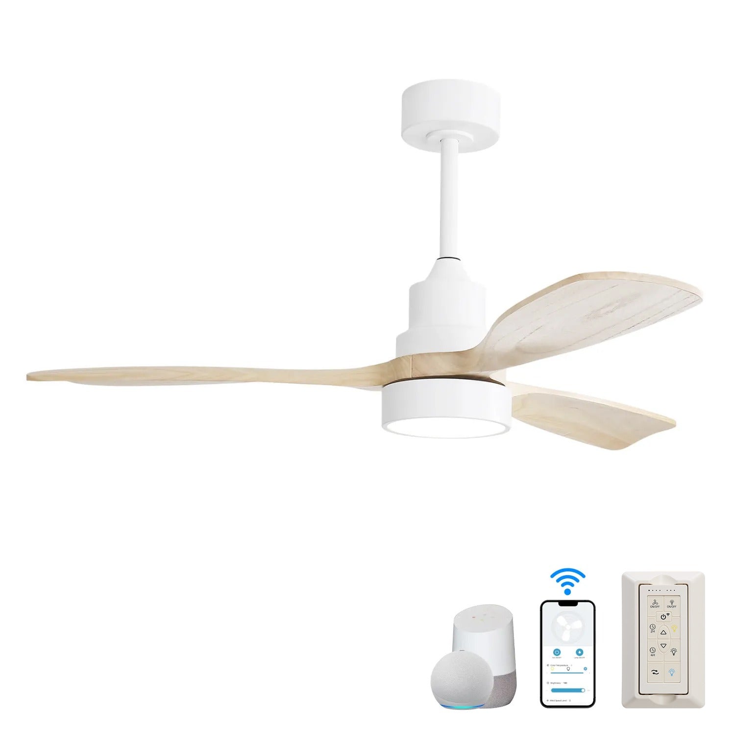 Sierra 48 Inch Smart Ceiling Fan With LED Light C Modern Energy sierra-48-inch-smart-ceiling-fan-with-led-light-c-modern-energy