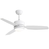 White With White Blades