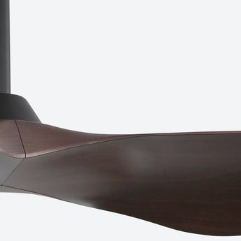 Black With Brown Blades