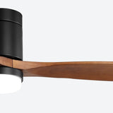 Matte Black With Walnut Blades