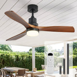 Black With Walnut Blades