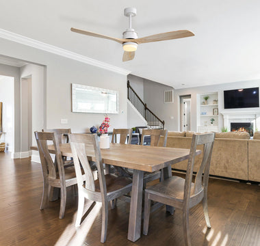 Which is the best and effective method to clean a ceiling fan?