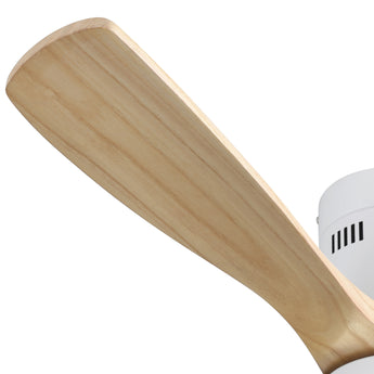 White With Burly Blades