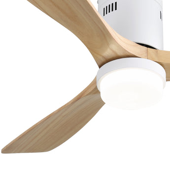 White With Burly Blades
