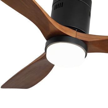 Black With Walnut Blades