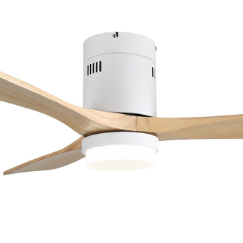 White With Burly Blades