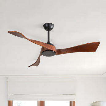 Matte Black With Walnut Blades