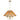 24-Inch Farmhouse Rope Chandelier, 5-Light Pendant Light with Handwoven Paper Rope Shade, Gold Finish Dining Room Chandelier, Adjustable Downrod Hanging Light Fixture for Kitchen Island, Entryway, Living Room