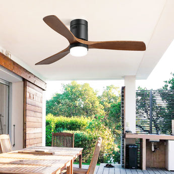 Black With Walnut Blades