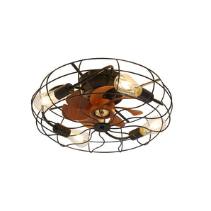 Farmhouse Caged Fan Light 20 inch