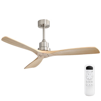 Brushed Nickel With Burly Blades