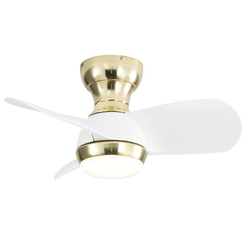 Gold With White Blades