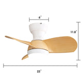 White With Maple Blades