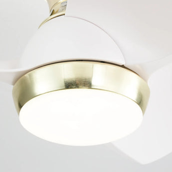 Gold With White Blades