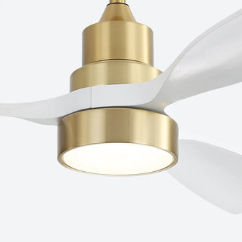 Gold With White Blades