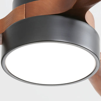 Matte Black With Walnut Blades
