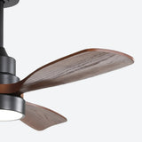 Matte Black With Walnut Blades