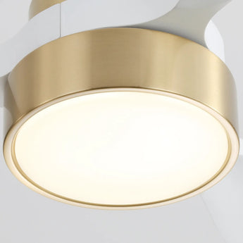 Gold With White Blades