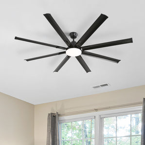 Hampton Smart Ceiling Fan with LED 84 inch