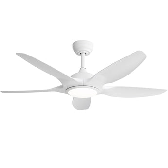 White With White Blades