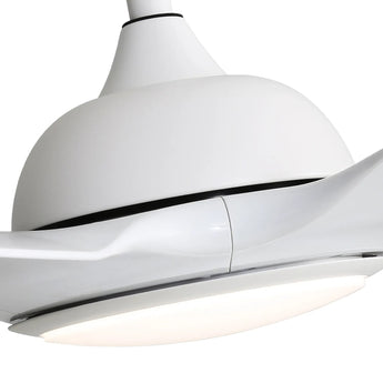 White With White Blades
