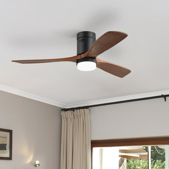 Black With Walnut Blades