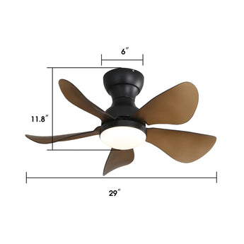 Black With Walnut Blades