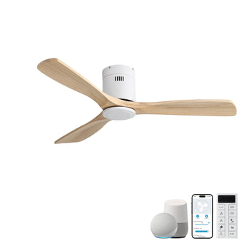 White With Burly Blades