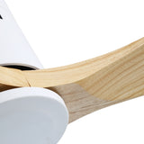 White With Burly Blades
