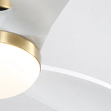 Gold With White Blades