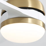 Gold With White Blades
