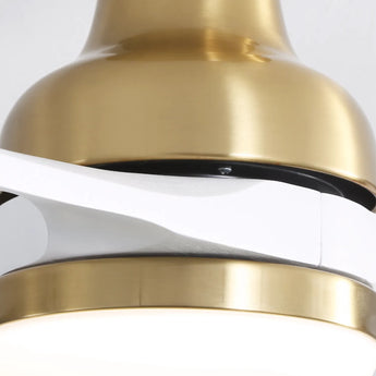 Gold With White Blades