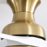 Gold With White Blades