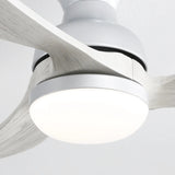 Silver With Oak Blades