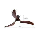 Black With Walnut Blades