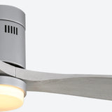 Silver With Oak Blades