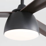 Black With Brown Blades