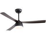 Black With Brown Blades