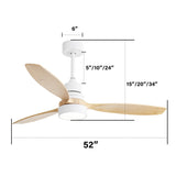 White With Maple Blades