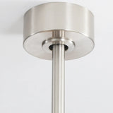 Brushed Nickel With Maple Blades