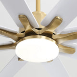 Gold With White Blades