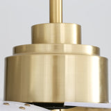 Gold With White Blades