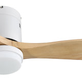 White With Burly Blades