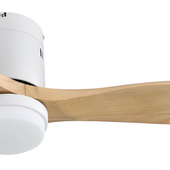 White With Burly Blades