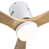 White With Burly Blades