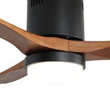 Black With Walnut Blades