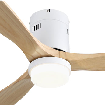 White With Burly Blades