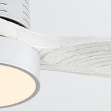Silver With Oak Blades